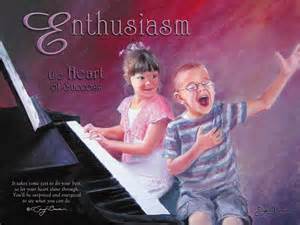 enthusiasm young children singing