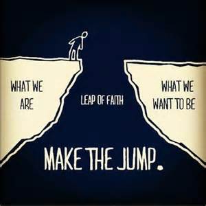 comfort zone leap of faith