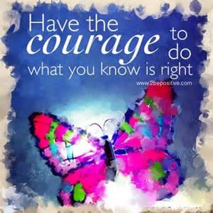 butterfly courage