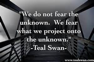 curiosity fear what we project