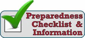 prepare checklist and information