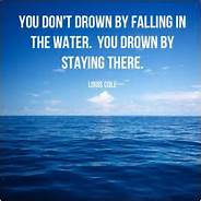 move forward water drown